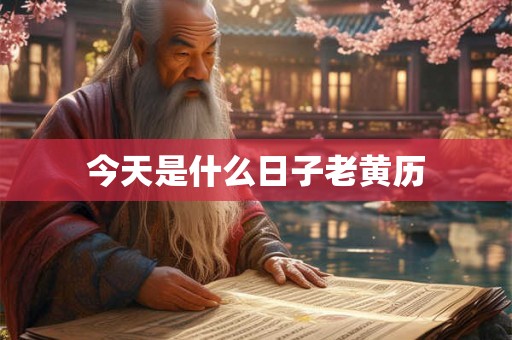 今天是什么日子老黄历 今天是什么日子老黄历