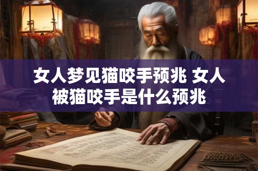 女人梦见猫咬手预兆 女人被猫咬手是什么预兆