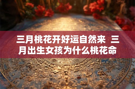 三月桃花开好运自然来  三月出生女孩为什么桃花命