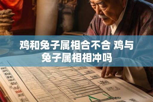 鸡和兔子属相合不合 鸡与兔子属相相冲吗 鸡和兔子属相合不合 鸡与兔子属相相冲吗