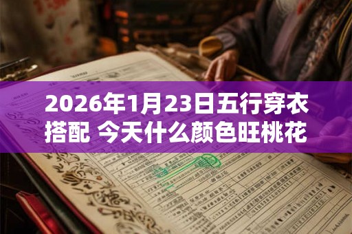 2026年1月23日五行穿衣搭配 今天什么颜色旺桃花