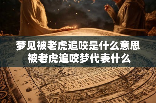 梦见被老虎追咬是什么意思 被老虎追咬梦代表什么