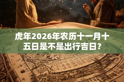 虎年2026年农历十一月十五日是不是出行吉日？