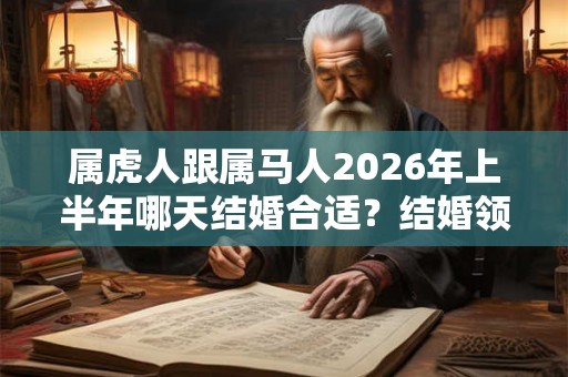 属虎人跟属马人2026年上半年哪天结婚合适？结婚领证要准备什么？