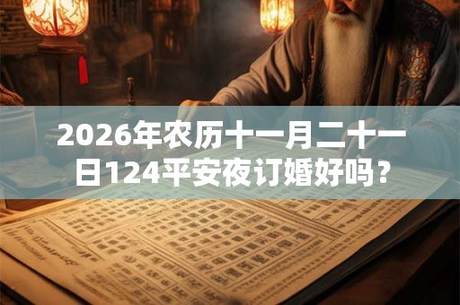 2026年农历十一月二十一日124平安夜订婚好吗？
