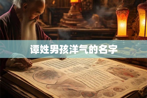 谭姓男孩洋气的名字 谭姓男孩洋气的名字