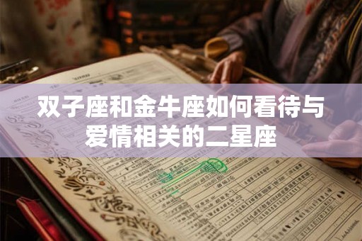 双子座和金牛座如何看待与爱情相关的二星座