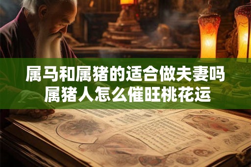 属马和属猪的适合做夫妻吗 属猪人怎么催旺桃花运