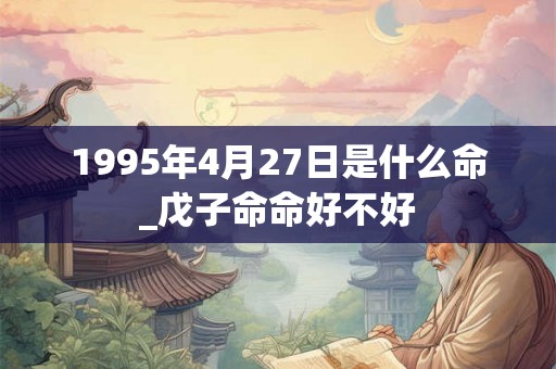 1995年4月27日是什么命_戊子命命好不好 1995年4月27日是什么命_戊子命命好不好