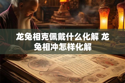 龙兔相克佩戴什么化解 龙兔相冲怎样化解