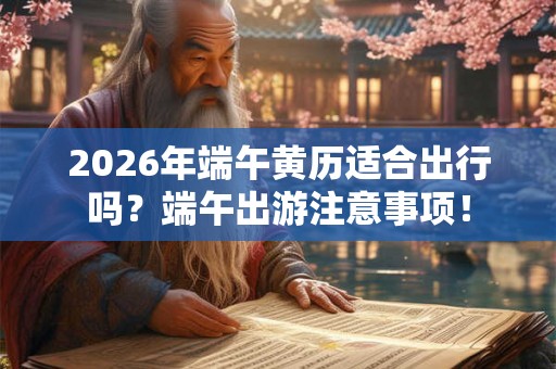 2026年端午黄历适合出行吗？端午出游注意事项！