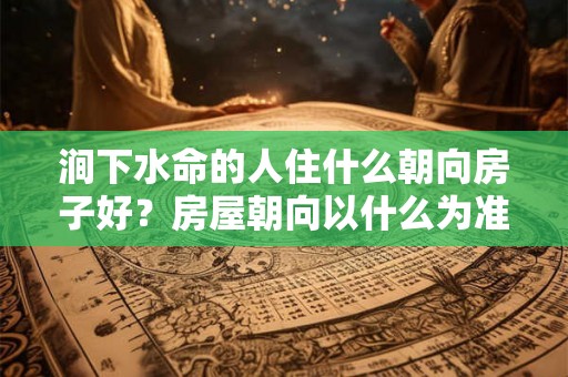 涧下水命的人住什么朝向房子好？房屋朝向以什么为准？