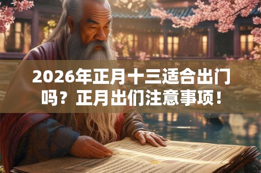 2026年正月十三适合出门吗?正月出们注意事项! 2026年正月十三适合出门吗?正月出们注意事项!
