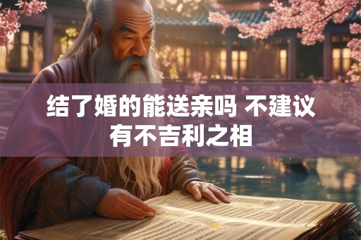 结了婚的能送亲吗 不建议有不吉利之相
