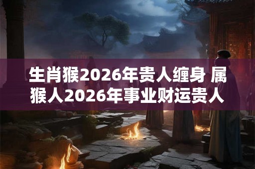 生肖猴2026年贵人缠身 属猴人2026年事业财运贵人是谁