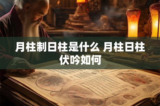 月柱制日柱是什么 月柱日柱伏吟如何 月柱制日柱是什么 月柱日柱伏吟如何