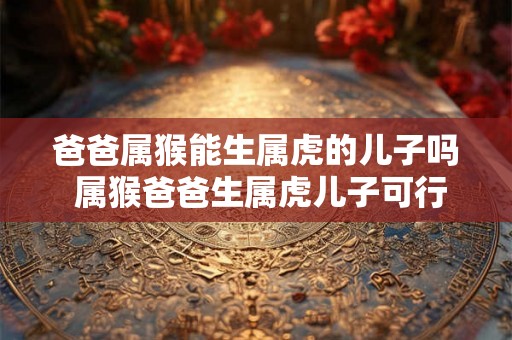 爸爸属猴能生属虎的儿子吗 属猴爸爸生属虎儿子可行吗 爸爸属猴能生属虎的儿子吗 属猴爸爸生属虎儿子可行吗