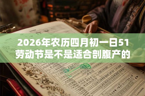 2026年农历四月初一日51劳动节是不是适合剖腹产的日子？