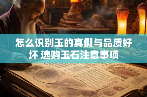 怎么识别玉的真假与品质好坏 选购玉石注意事项 怎么识别玉的真假与品质好坏 选购玉石注意事项