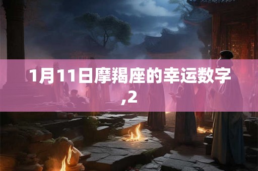 1月11日摩羯座的幸运数字,2