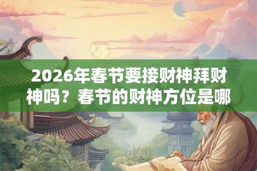 2026年春节要接财神拜财神吗？春节的财神方位是哪个方位？