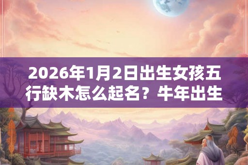 2026年1月2日出生女孩五行缺木怎么起名？牛年出生女宝宝起名用字