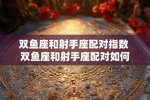 双鱼座和射手座配对指数 双鱼座和射手座配对如何