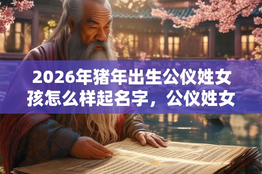 2026年猪年出生公仪姓女孩怎么样起名字，公仪姓女孩好名推荐