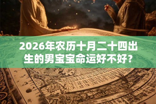 2026年农历十月二十四出生的男宝宝命运好不好? 2026年农历十月二十四出生的男宝宝命运好不好?