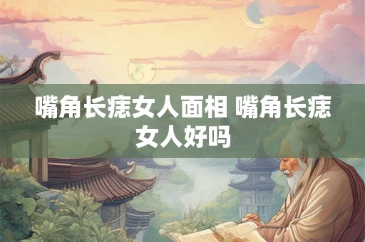 嘴角长痣女人面相 嘴角长痣女人好吗 嘴角长痣女人面相 嘴角长痣女人好吗