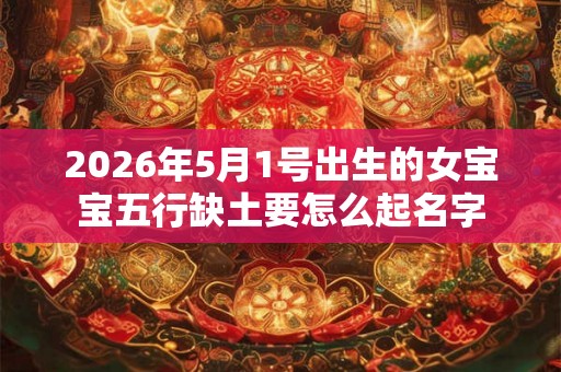 2026年5月1号出生的女宝宝五行缺土要怎么起名字