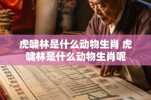 虎啸林是什么动物生肖 虎啸林是什么动物生肖呢