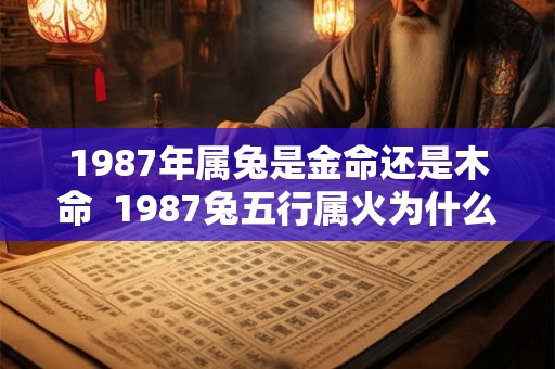 1987年属兔是金命还是木命  1987兔五行属火为什么是木兔