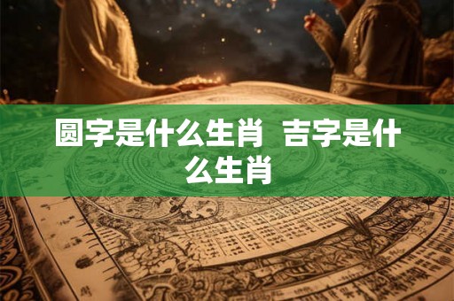 圆字是什么生肖  吉字是什么生肖