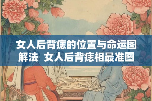 女人后背痣的位置与命运图解法  女人后背痣相最准图