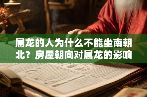 属龙的人为什么不能坐南朝北？房屋朝向对属龙的影响