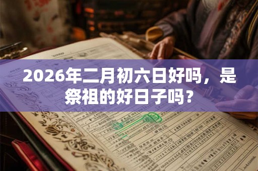 2026年二月初六日好吗，是祭祖的好日子吗？