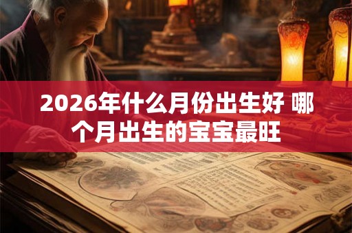 2026年什么月份出生好 哪个月出生的宝宝最旺 2026年什么月份出生好 哪个月出生的宝宝最旺
