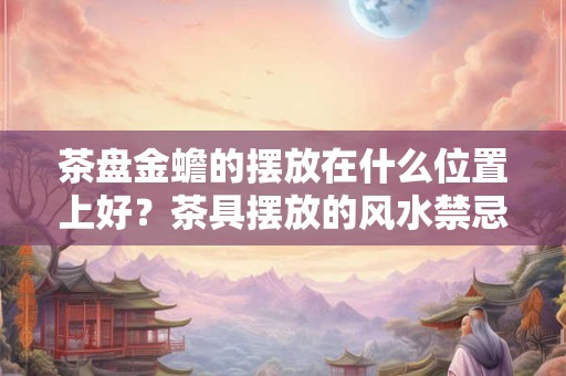 茶盘金蟾的摆放在什么位置上好？茶具摆放的风水禁忌