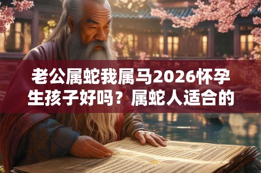 老公属蛇我属马2026怀孕生孩子好吗？属蛇人适合的职业？