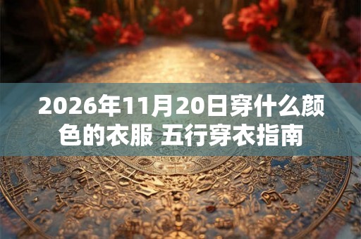2026年11月20日穿什么颜色的衣服 五行穿衣指南