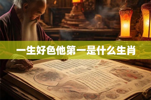 一生好色他第一是什么生肖