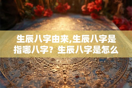 生辰八字由来,生辰八字是指哪八字？生辰八字是怎么来的？