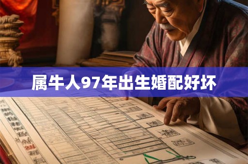 属牛人97年出生婚配好坏