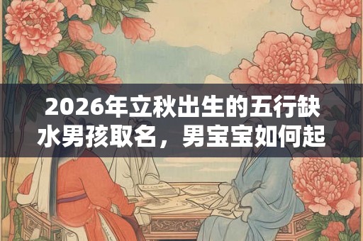 2026年立秋出生的五行缺水男孩取名,男宝宝如何起好名字? 2026年立秋出生的五行缺水男孩取名,男宝宝如何起好名字?