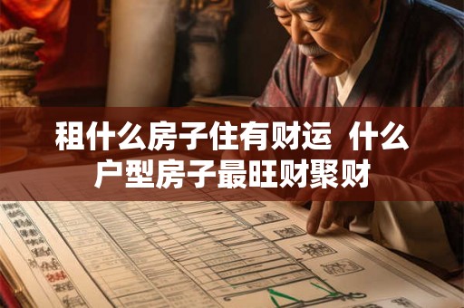 租什么房子住有财运  什么户型房子最旺财聚财