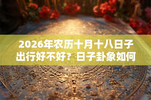 2026年农历十月十八日子出行好不好?日子卦象如何? 2026年农历十月十八日子出行好不好?日子卦象如何?