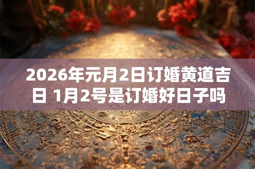 2026年元月2日订婚黄道吉日 1月2号是订婚好日子吗
