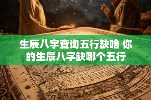 生辰八字查询五行缺啥 你的生辰八字缺哪个五行 生辰八字查询五行缺啥 你的生辰八字缺哪个五行