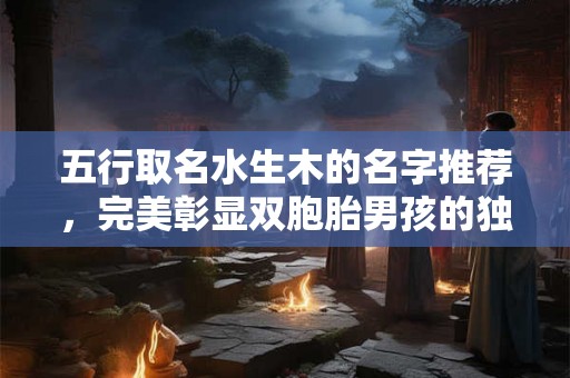 五行取名水生木的名字推荐，完美彰显双胞胎男孩的独特气质
